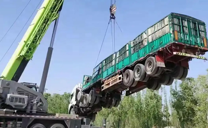 番禺区道路脱困救援案例